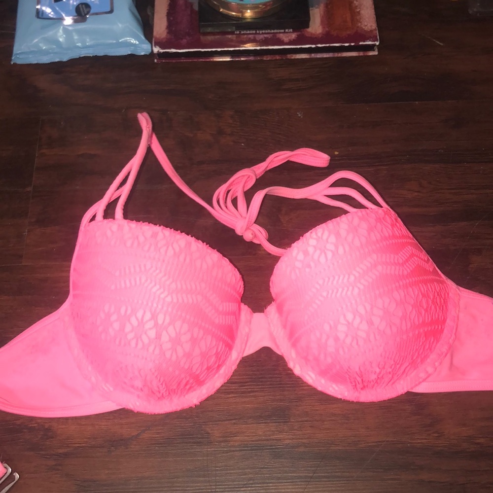 Hollister Hot Pink Bikini Top